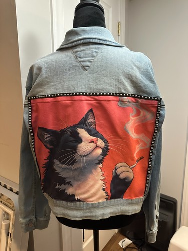 Cat lovers pink - cat, blue