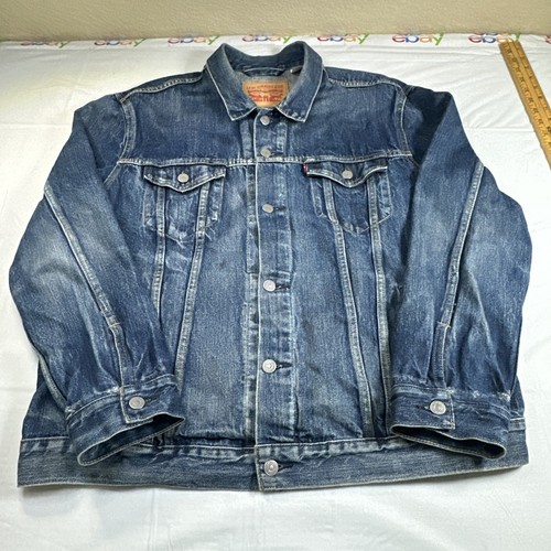 Levi denim jean jacket mens - denim,