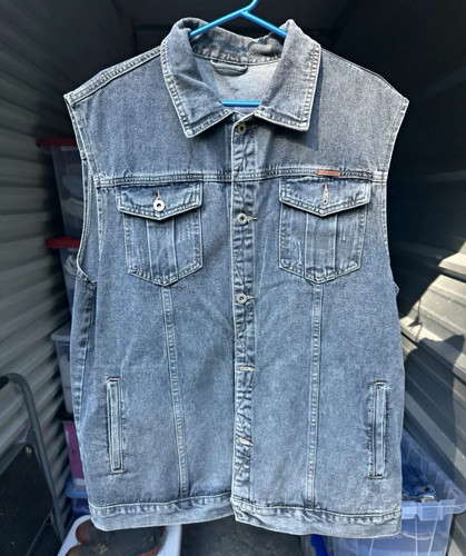 Denim jean jacket size - jean, xl