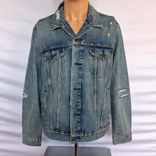 Levi mens stonewash blue - mens,