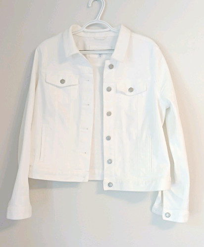 Loft womens white denim - loft,