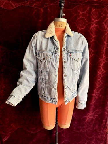 Vintage levi sherpa lined - sherpa,