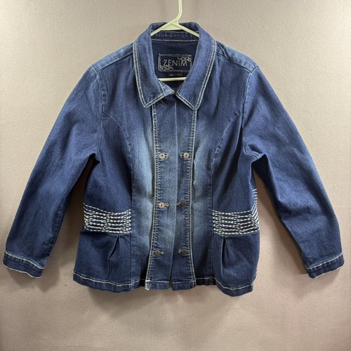 Y2k zenim denim - women's, xl