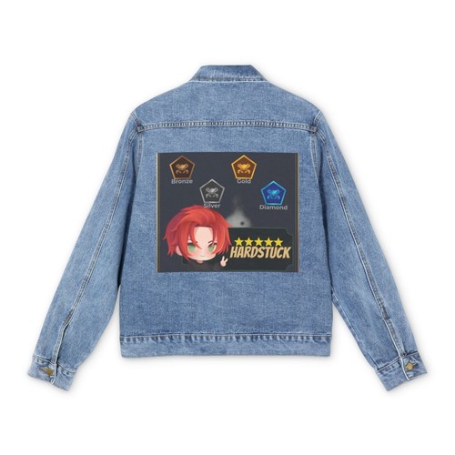 Hardstuck gaming denim jacket - hardstuck,