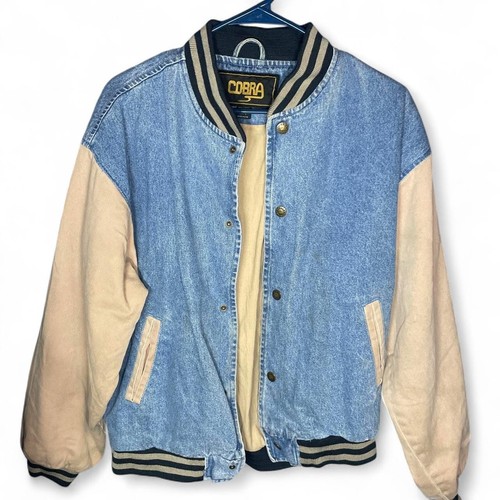 Vintage cobra varsity denim - cobra,