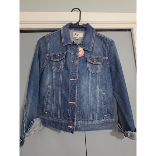 Denim jacket women large - denim,