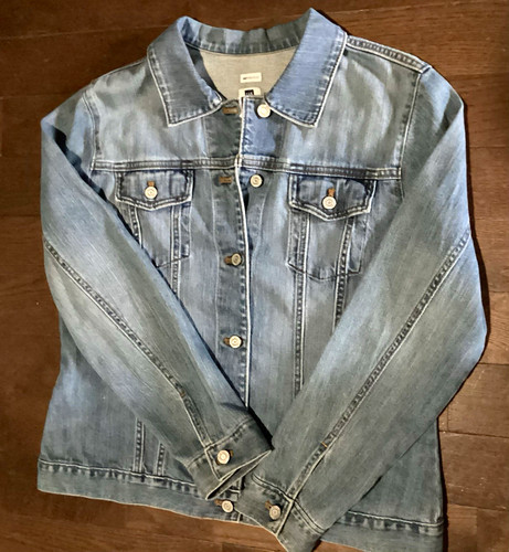 Gap stretch trucker jean - stretch,