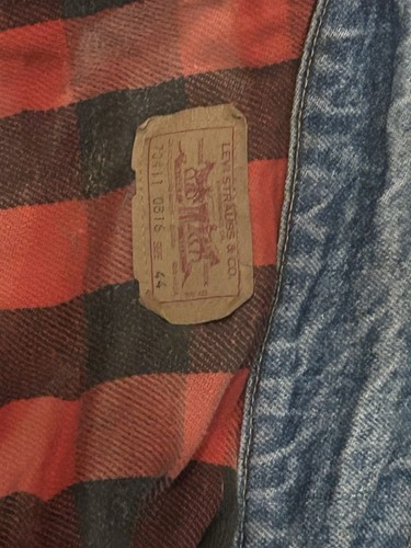Levi men jean jacket blue - jacket,