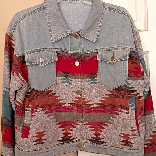 Women denim jacket - women's,