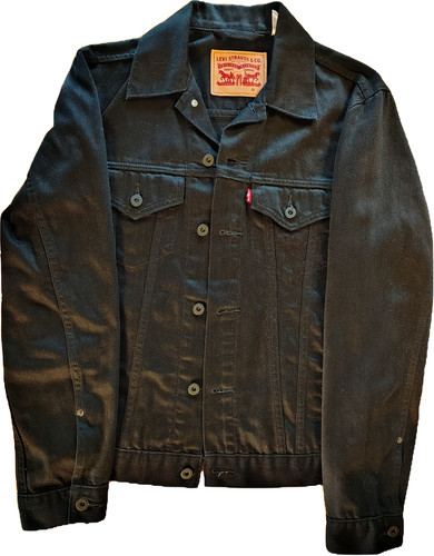Levi trucker jacket black - jacket,
