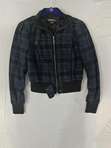 Guess jeans teen plaid cropped - plaid,