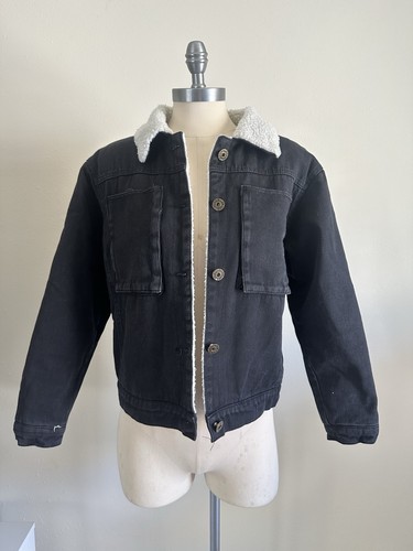 Women black denim jacket - women’s,