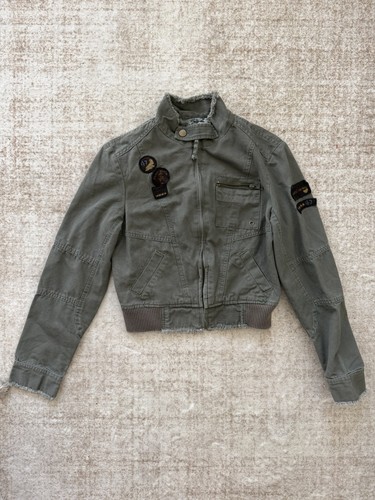 Star jeans cropped military - star,
