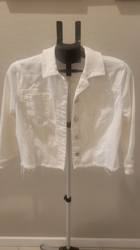 Chico white jean jacket - chico's,