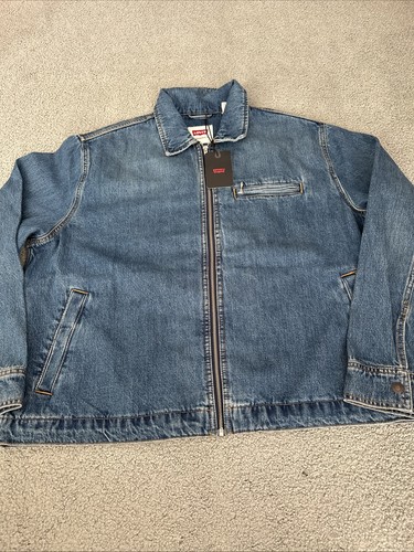 Levi men full - zip, denim