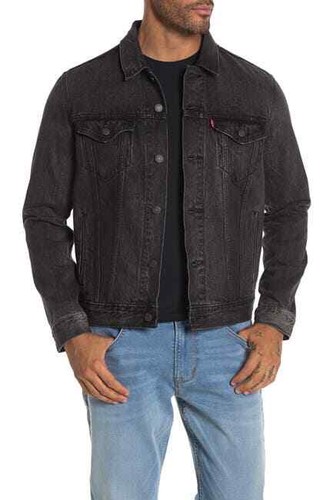 Levi mens denim trucker - mens,