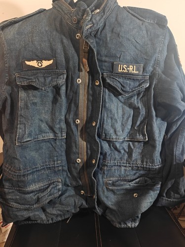 Polo ralph lauren denim parka - ralph,