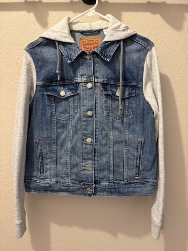 Levi women denim hooded - levi's,
