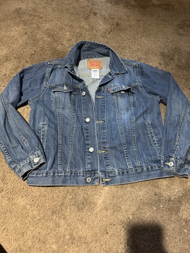 Levi trucker jacket blue - trucker,