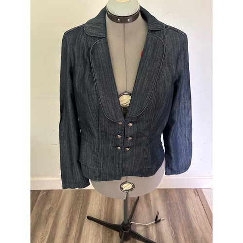 Baccini denim blazer - denim, women