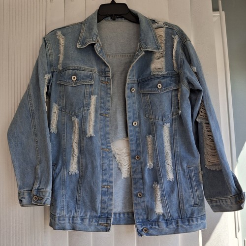 Shein light blue denim - shein,