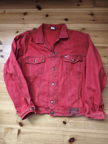Pioneer jeansjacke rot xl - jeansjacke,