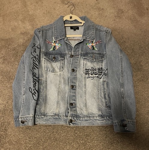 Hardy denim jacket mens l - hardy,