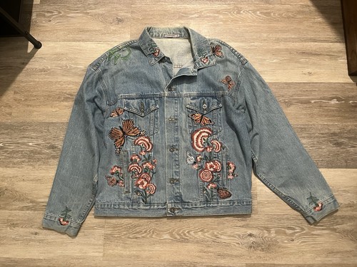 Carmar embroidered butterfly - embroidered,