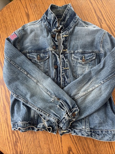 Distressed trucker american - distressed,