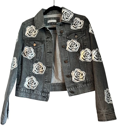 Bagatelle denim jacket - jacket, gray
