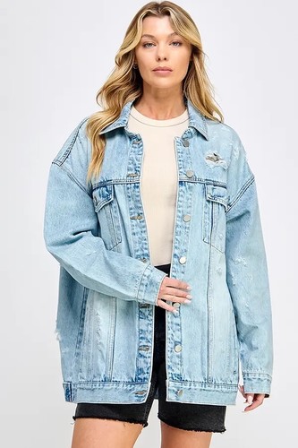 Lady oversized denim - lady,