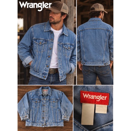 Wrangler hero denim trucker - wrangler,