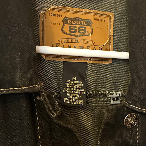 Route men black - men's, denim