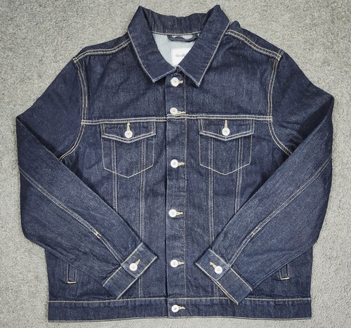 Men denim jean jacket - jacket, 2xl