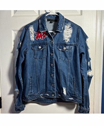 Tinsel denim blue distressed - tinsel,