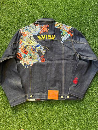 Evisu jean jacket - jean,
