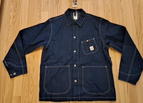 Nudie jeans arbeiter jacke - jeans,