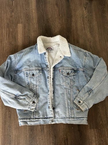 Vintage levi sherpa lined - vintage,
