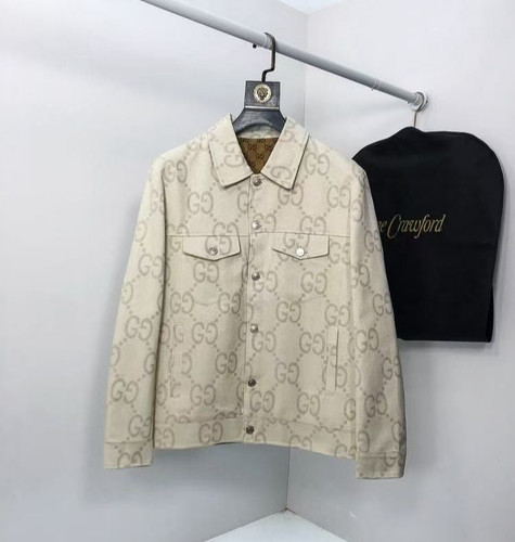 Gucci denim jacket monogram - jacket, gg