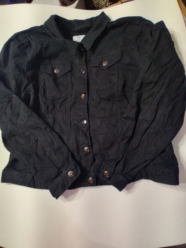 Time and tru womens black - and,
